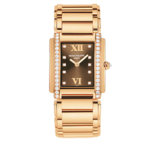 Copy Patek Philippe 4910/11R-010 - Rose Gold - Ladies Twenty~4®